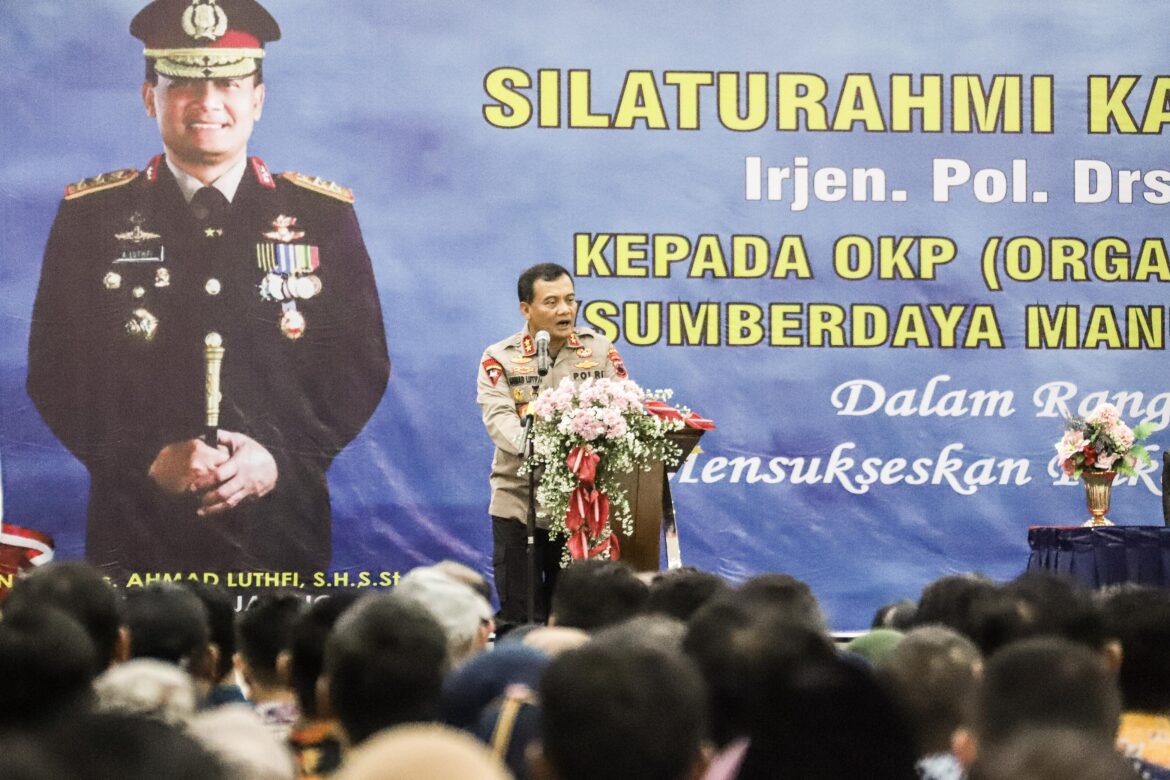 Irjen Pol Ahmad Luthfi; Silaturahmi Pemuda Untuk Jateng Yang Aman