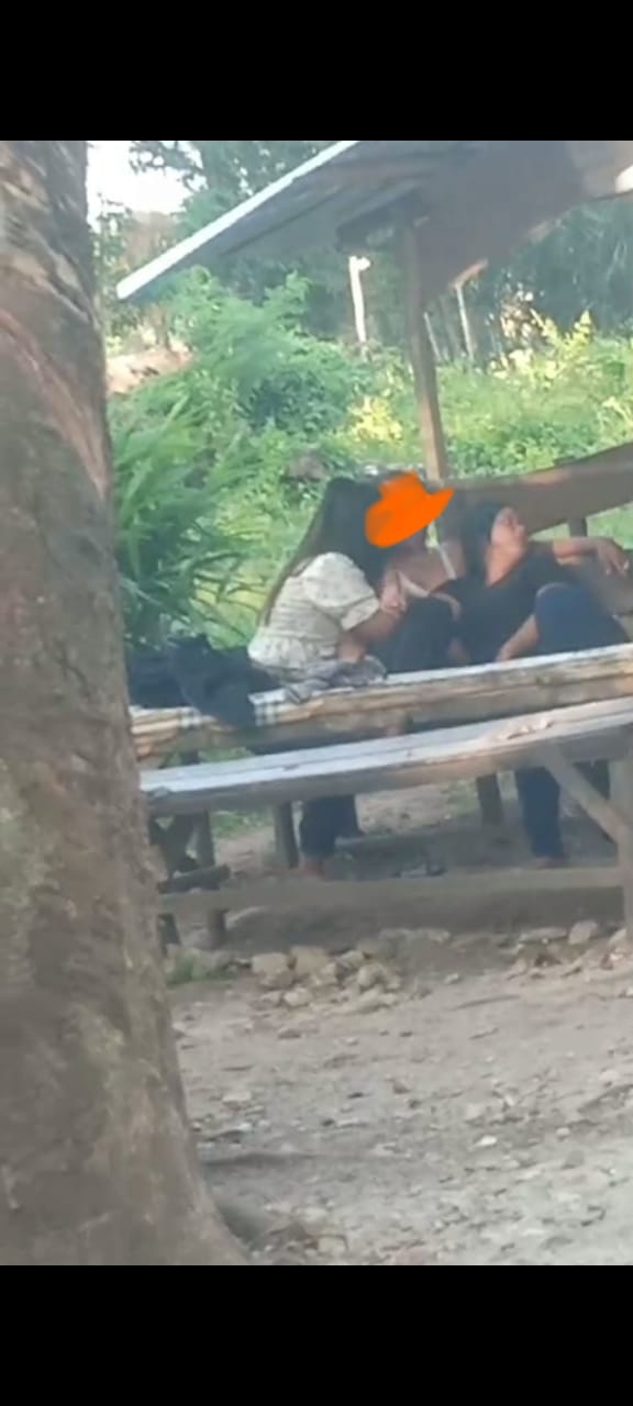 Diduga Berciuman Dengan Cewek Bukan Muhrim Disebuah Pakter, Oknum Kepsek SDN Hajoran Coreng Dunia Pendidikan Paluta 