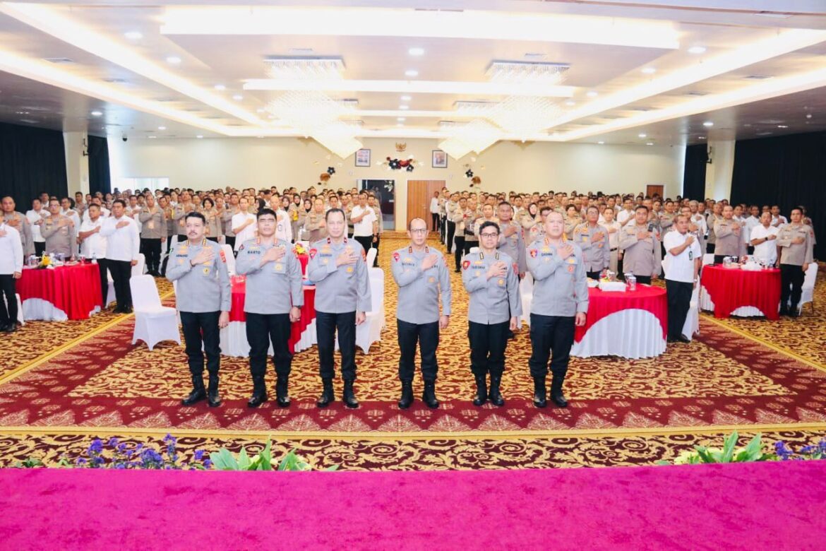 Buka Rakernis Bidang Gabungan, Kapolda Sumsel Tekankan Waspada Karhutla