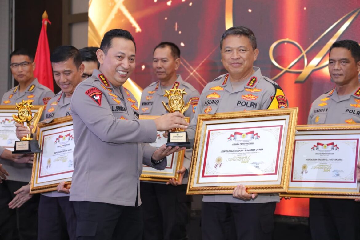 Raih Penghargaan Kompolnas Awards 2024, Polda Sumut Jadi Polda Terbaik di Indonesia