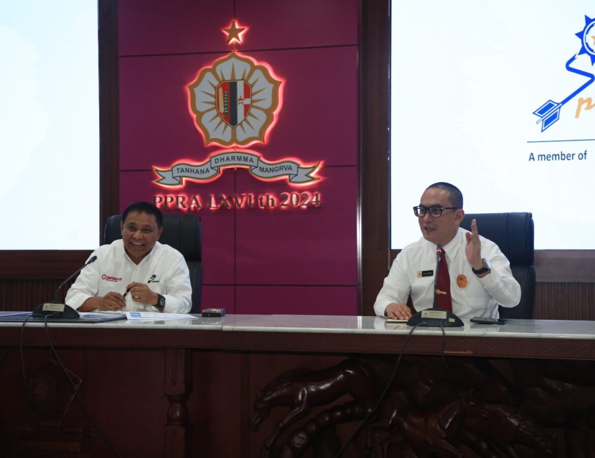 Masuki Minggu ke-XXVI PPRA Lemhannas RI, Ronald Lumbuun Ikuti Ceramah Direktur Utama PT. PINDAD (Persero)