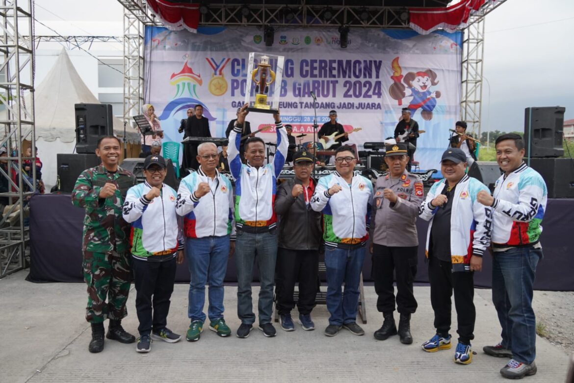 PORKAB Garut 2024 Resmi Ditutup, Tarogong Kidul Juara Umum Tiga Kali Berturut-Turut