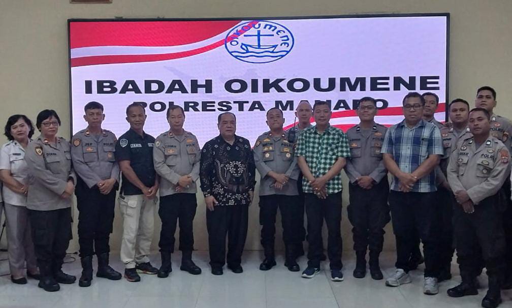Polresta Manado Gelar Kegiatan Binrohtal untuk Tingkatkan Ketakwaan dan Kebersamaan