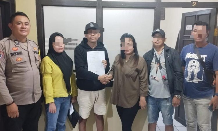 Bhabinkamtibmas Polsek Tuminting Berhasil Selesaikan Permasalahan Suami Istri di Kelurahan Tumumpa Satu 