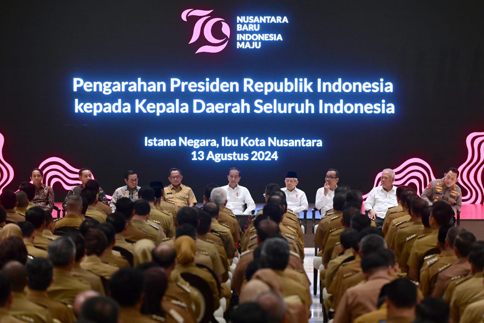 Pj Wali Kota Cirebon Hadiri Pertemuan dengan Presiden Joko Widodo di Ibu Kota Nusantara