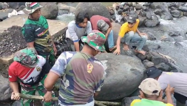 Kebahagiaan Para petani Desa Kubang Terkena Dampak ProgramTMMD 