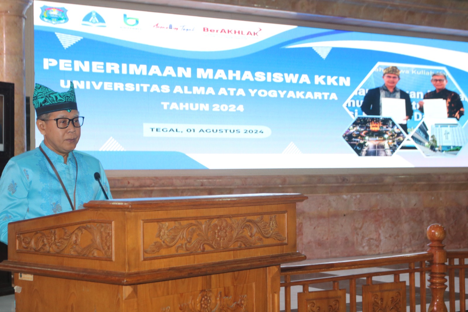 Terima KKN Mahasiswa Alma Ata, Pj. Walkot Fokuskan Penanganan Stunting