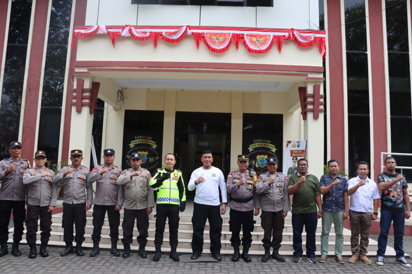 Kapolda Sulut Kunjungi Empat Polsek di Wilayah Polres Bitung