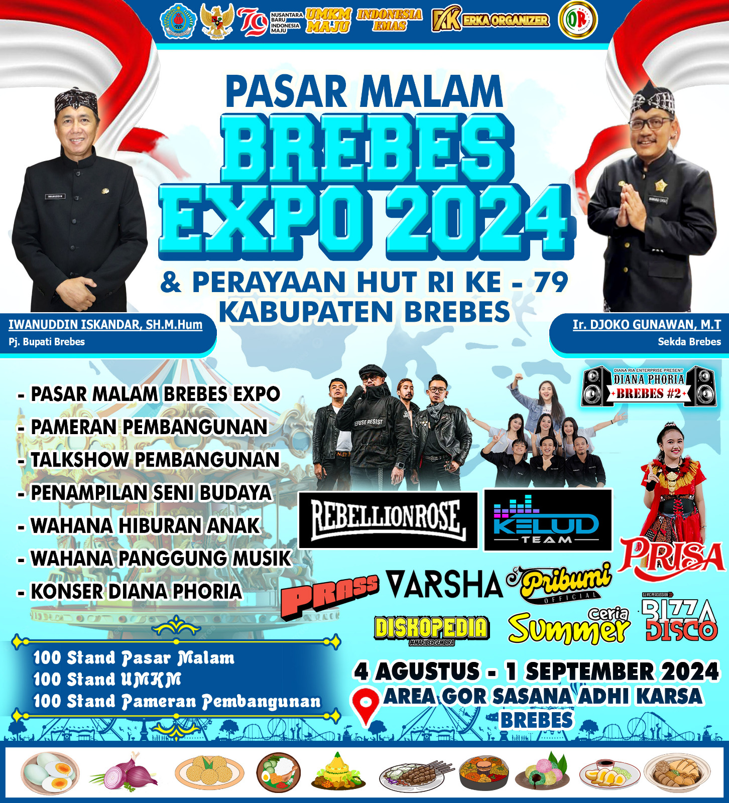 Soft Opening Pasar Malam Dan Brebes Expo Dimulai Besok Malam