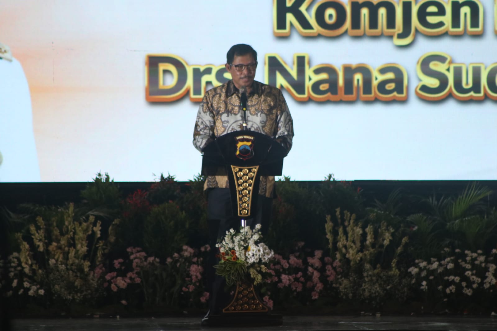 Pj. Walkot Tegal Hadiri Kenal Pamit Kapolda Jawa Tengah