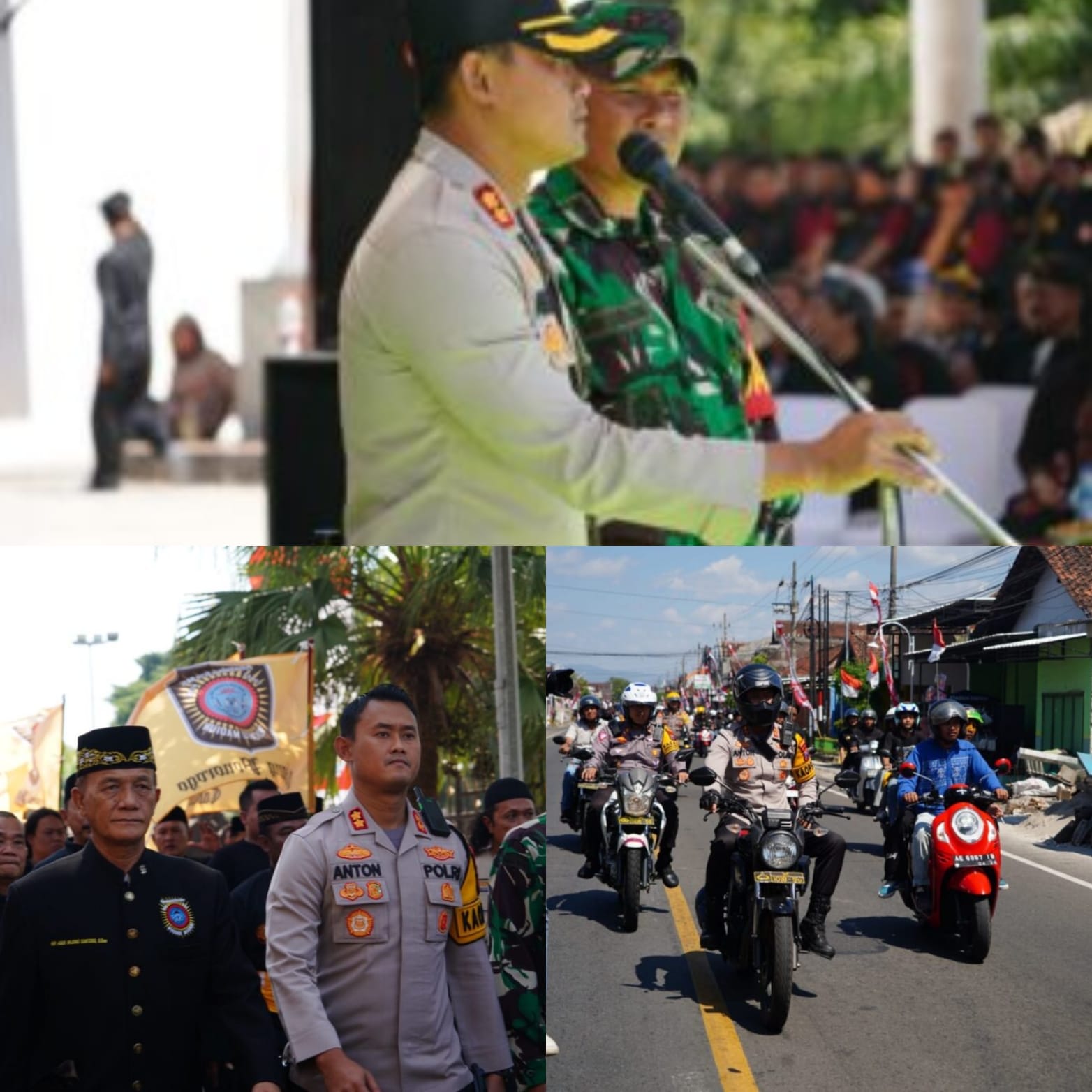 Polres Ponorogo Terjunkan 1.135 Personel Gabungan Amankan Haul Akbar Oleh PSHWTM 