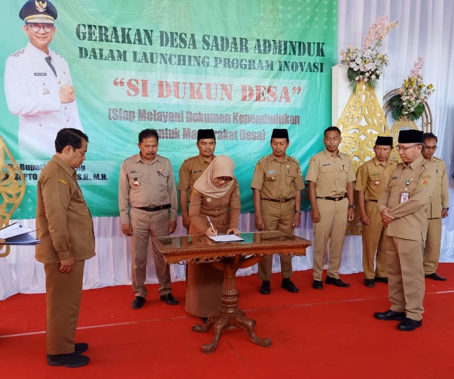 Si Dukun Desa, Diluncurkan Permudah Masyarakat Urus Dokumen Kependudukan
