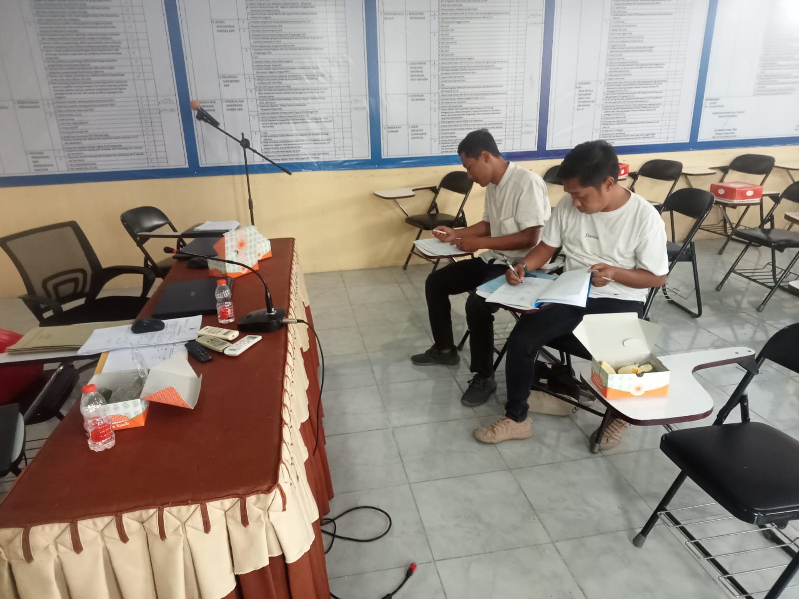 Inpektorat Pangil Ketua AMPP Selaku Pengadu Dugaan Tindak Pidana Korupsi