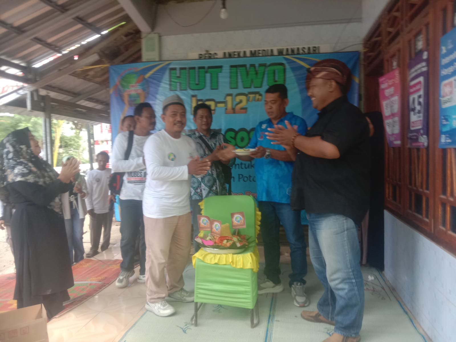 Di Hari Jadinya Yang Ke-12 IWO Kabupaten Brebes Gelar Baksos