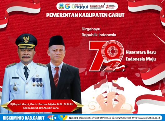Pemerintahan kabupaten Garut PJ Bupati ,Drs.H.Barnas Adjidin ,M.M.P.d dan Sekda Garut,Drs Nurdin Yana serta DISKOMINFO Garut
