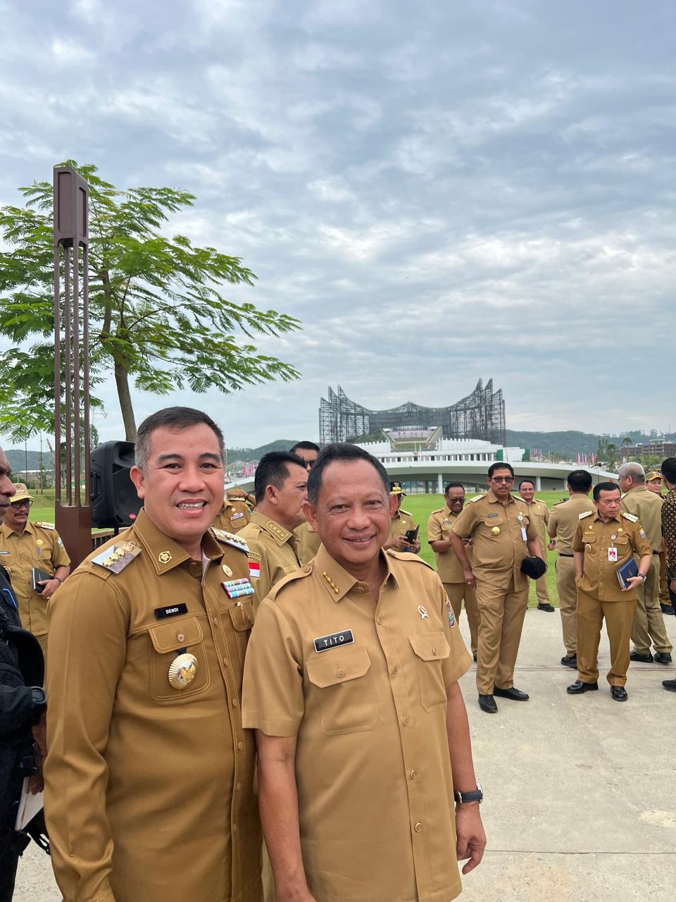 Bupati Pesawaran Hadiri Rapat Koordinasi Kepala Daerah di IKN