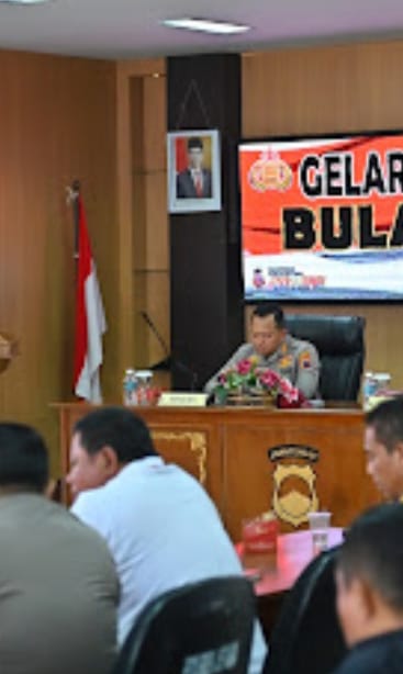 Pimpin Rakor Internal Kesiapan Operasi Mantap Praja 2024, Ini yang Disampaikan Kapolres Jepara
