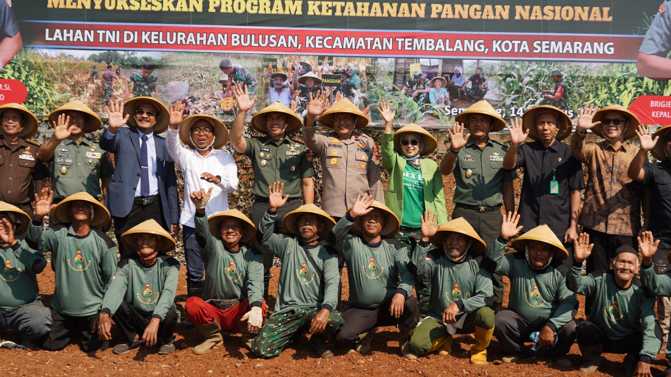 Kapolda Jateng Bersama Pangdam IV Diponegoro Perkuat Sinergi Untuk Kemandirian Pangan