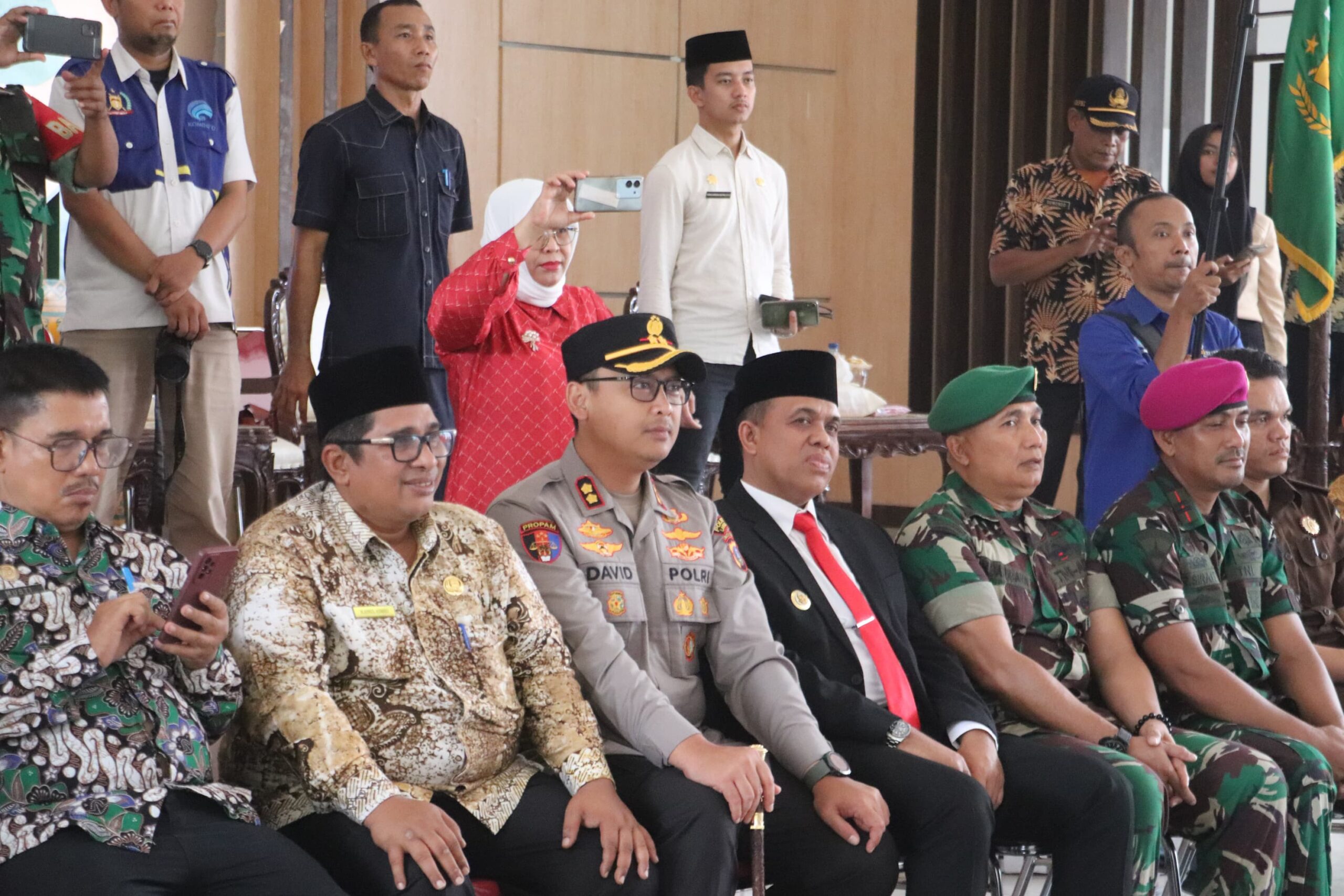 Kapolres Langkat Hadiri Pengukuhan Paskibraka 2024.