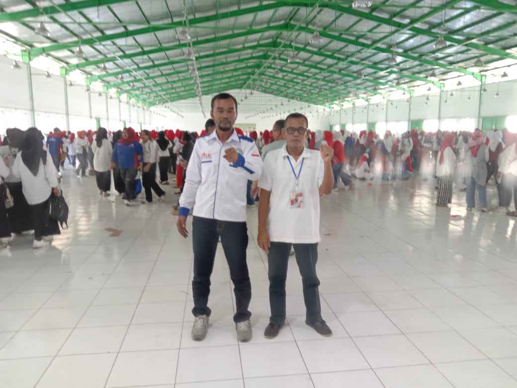 PEKERJA PT DANBI INTERNASIONAL BERSATU DALAM DIRGAHAYU RI KE 79