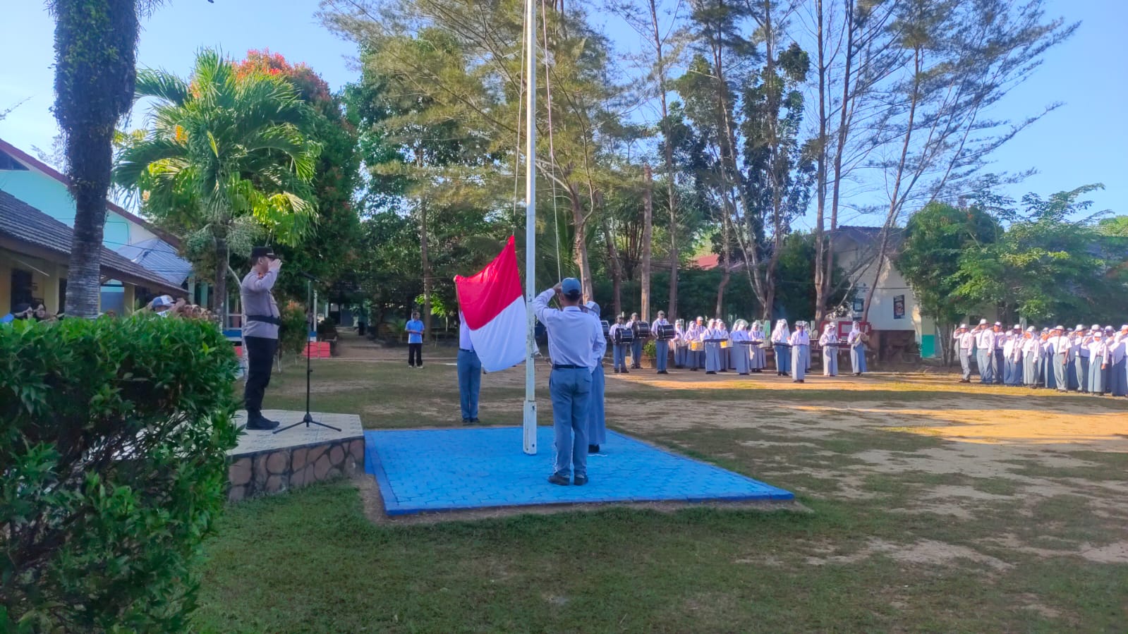Kapolsek Merawang Beri Edukasi dan Sosialisasi