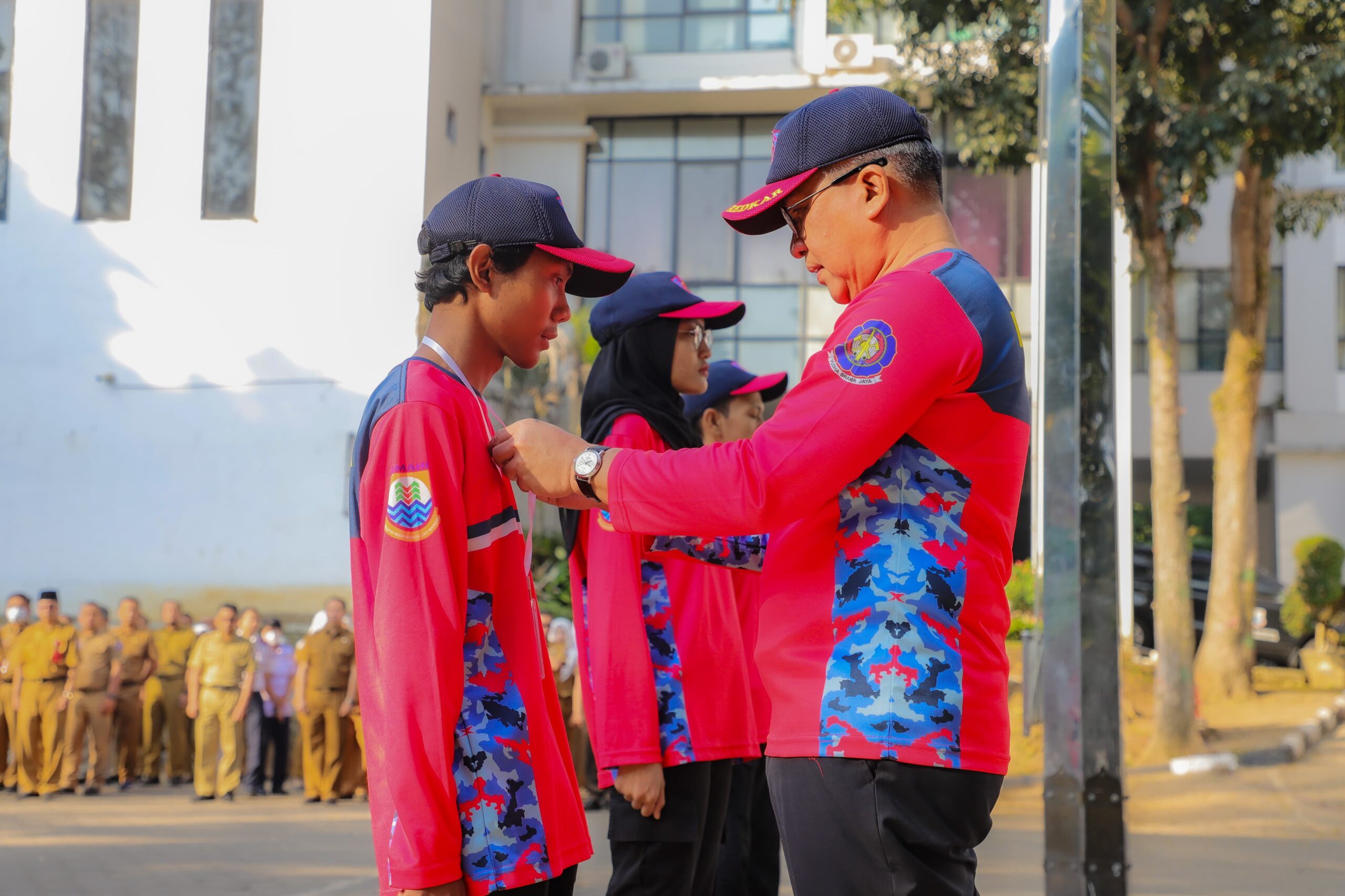 Pj. WALI KOTA CIMAHI KUKUHKAN REDKAR RELAWAN PEMADAM KEBAKARAN KOTA CIMAHI