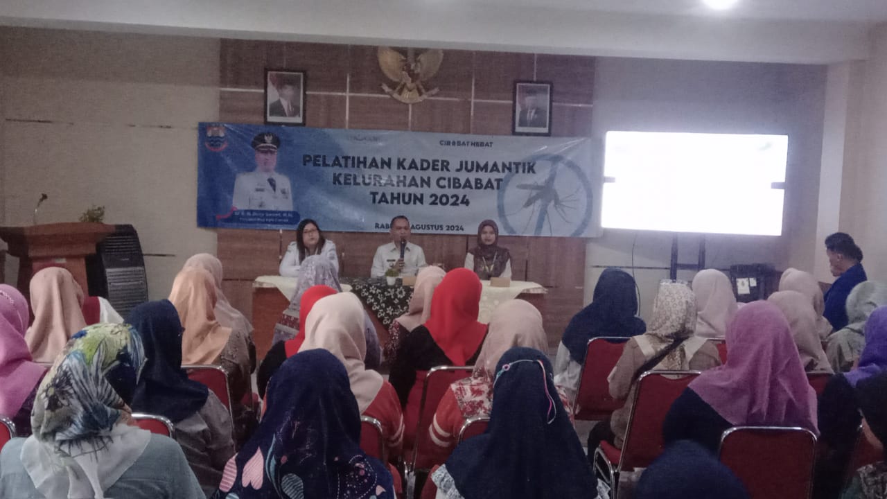 Kelurahan Cibabat Gelar Pelatihan Jumantik Cegah Penyebaran Sarang Nyamuk Aedes Aegifty   