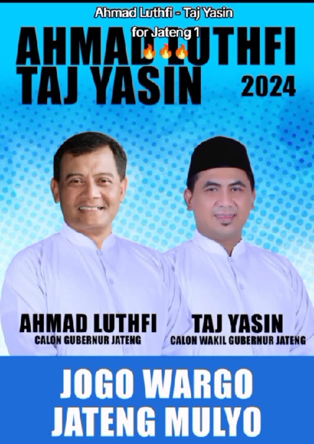 Tim Pemenangan Muria Raya Dampingi Ahmad Luthfi dan Taj Yasin Mendaftar ke KPU