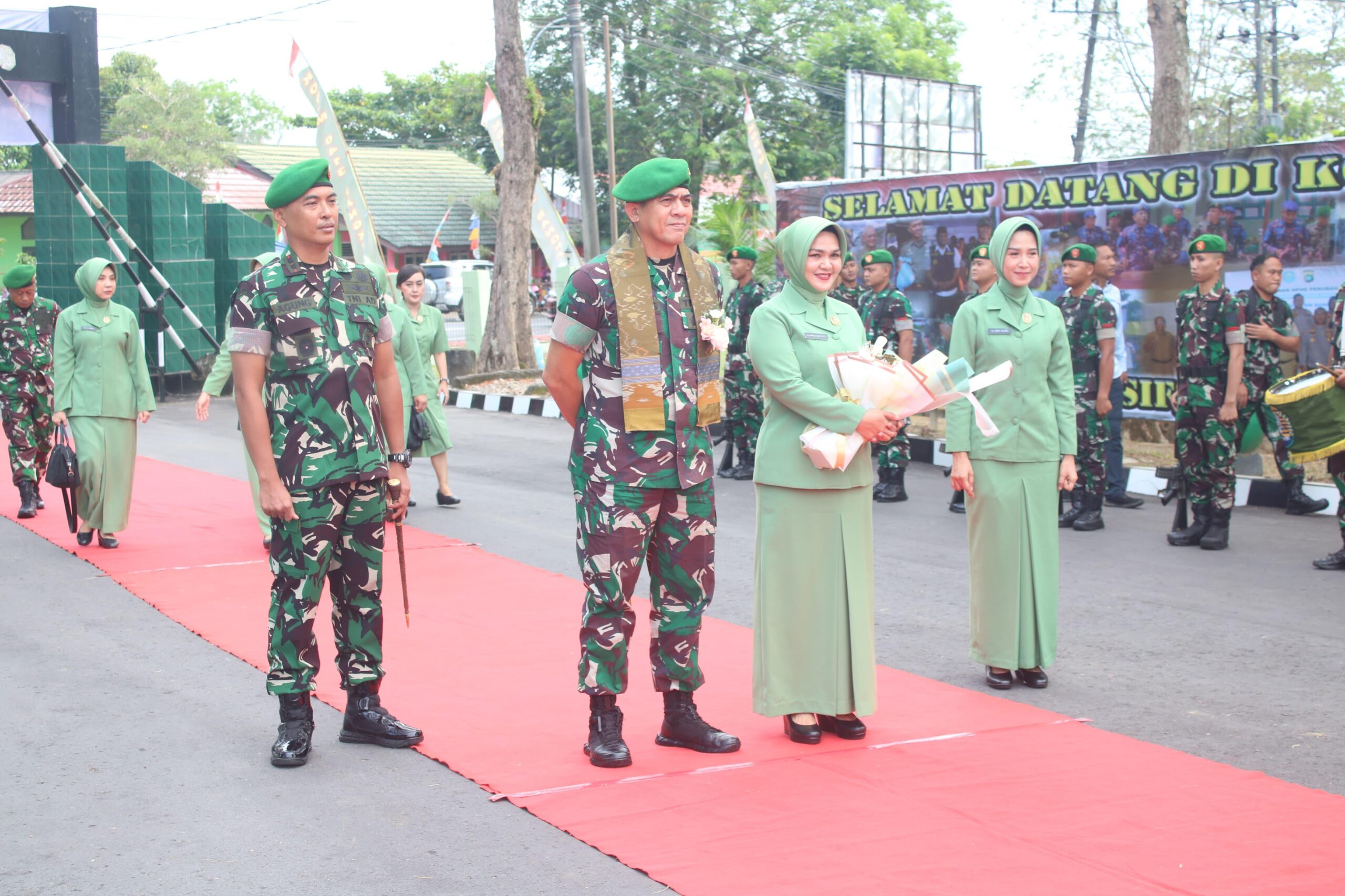 Danrem 045/Garuda Jaya Kunjungi Kodim 0413/Bangka