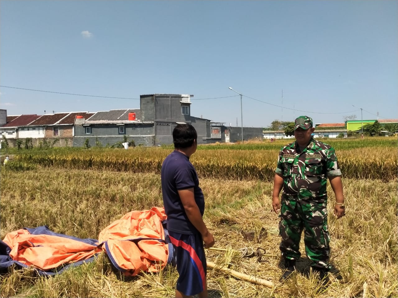 Koramil 0620-13  / Sumber, Kodim 0620  / Kab Cirebon, Komitmen Dukung Program Ketahanan Pangan