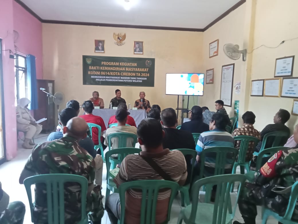 Wujud Peduli TNI AD Kepada Rakyat, Kodim 0614 / Kota Cirebon Gelar Kegiatan Bakti Mandiri Masyarakat