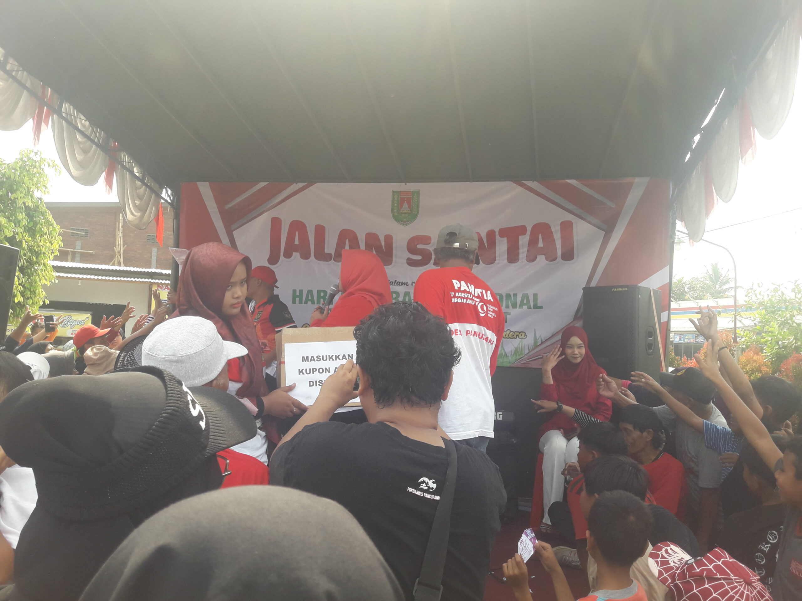 Mengisi Haornas 2024,  Pemdes Pancuranmas Gelar Jalan Santai, Lomba Senam dan Baksos