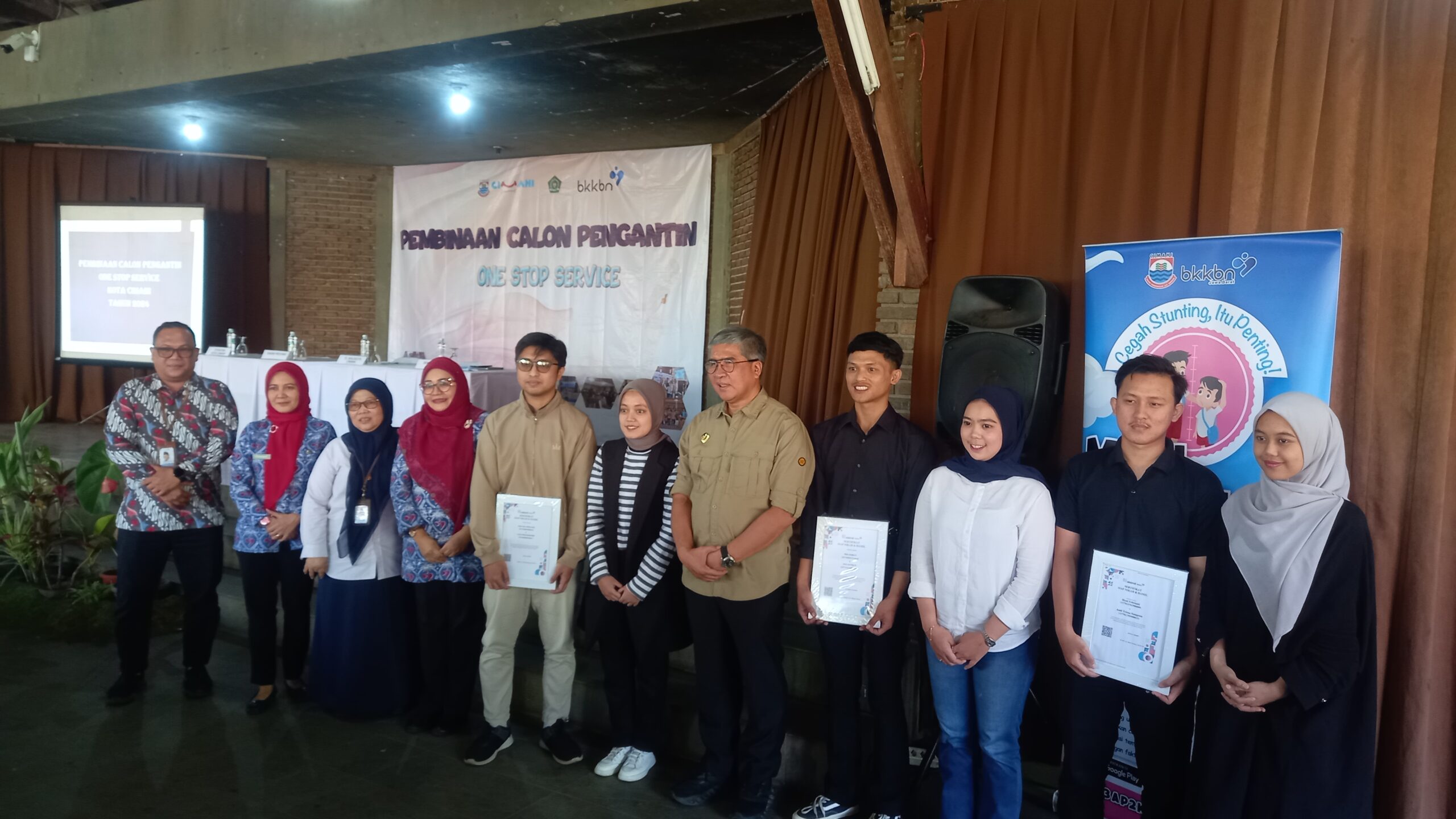 150 Peserta Pasangan Calon Pengantin Turut Program Pembinaan Pemkot Cimahi Dibuka Oleh Pj Walikota
