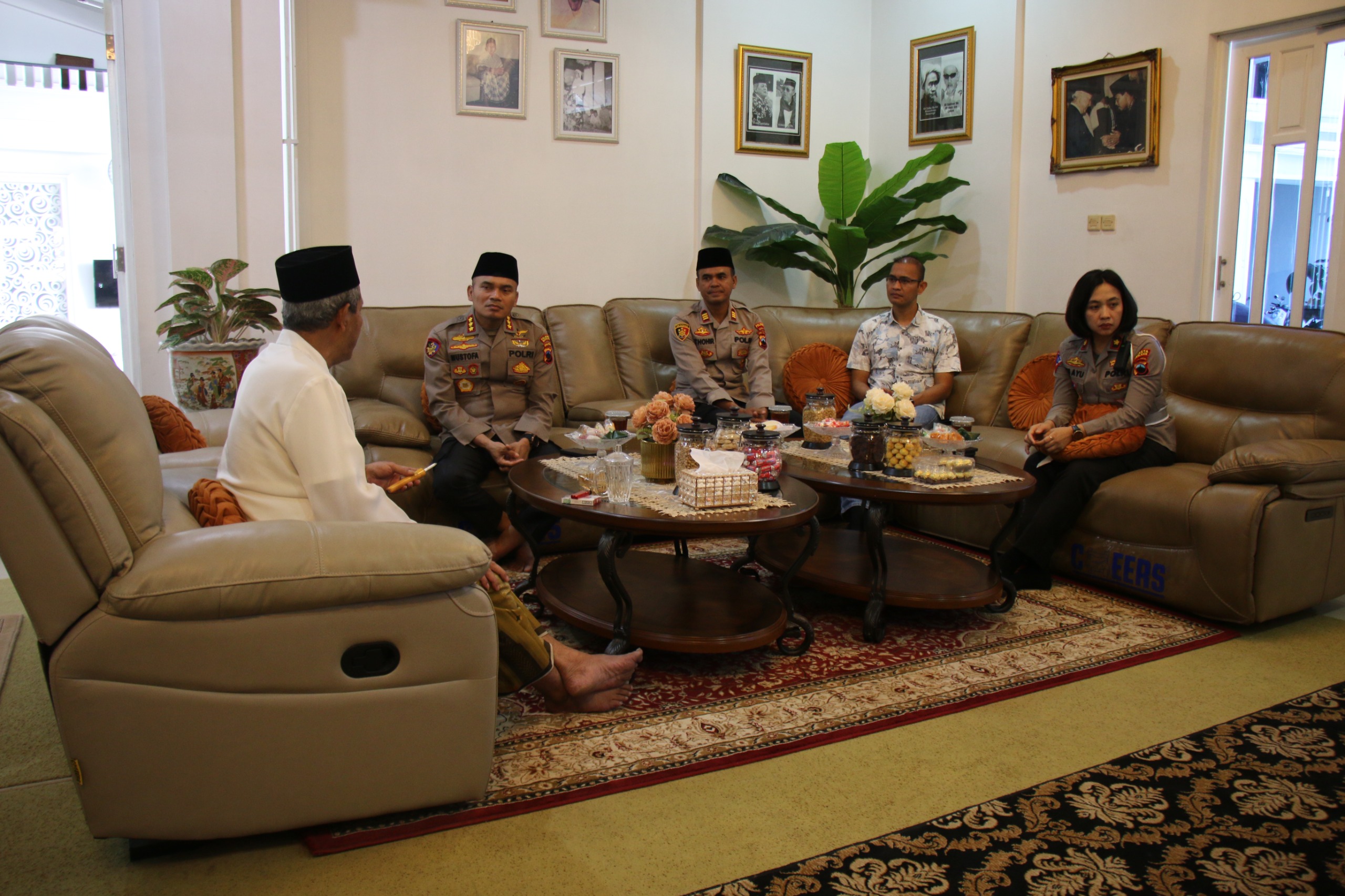 Safari Kamtibmas, Kapolresta Magelang Silaturahmi Kepada Tokoh Agama