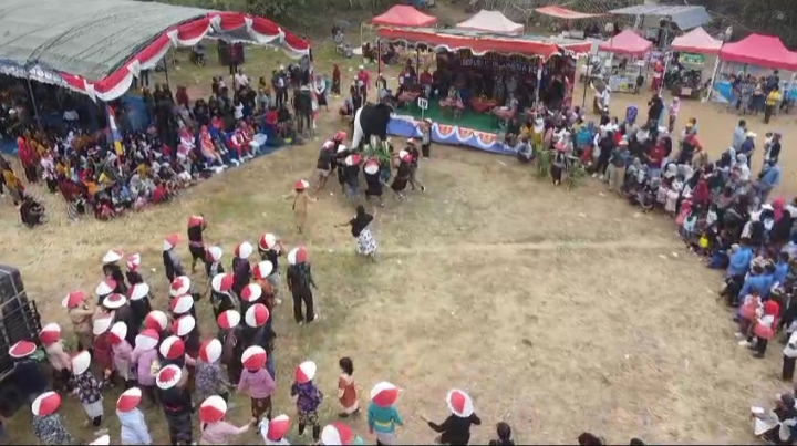 Sambut Hut ke-79 RI Pemdes Candisari Gelar Karnaval 2024