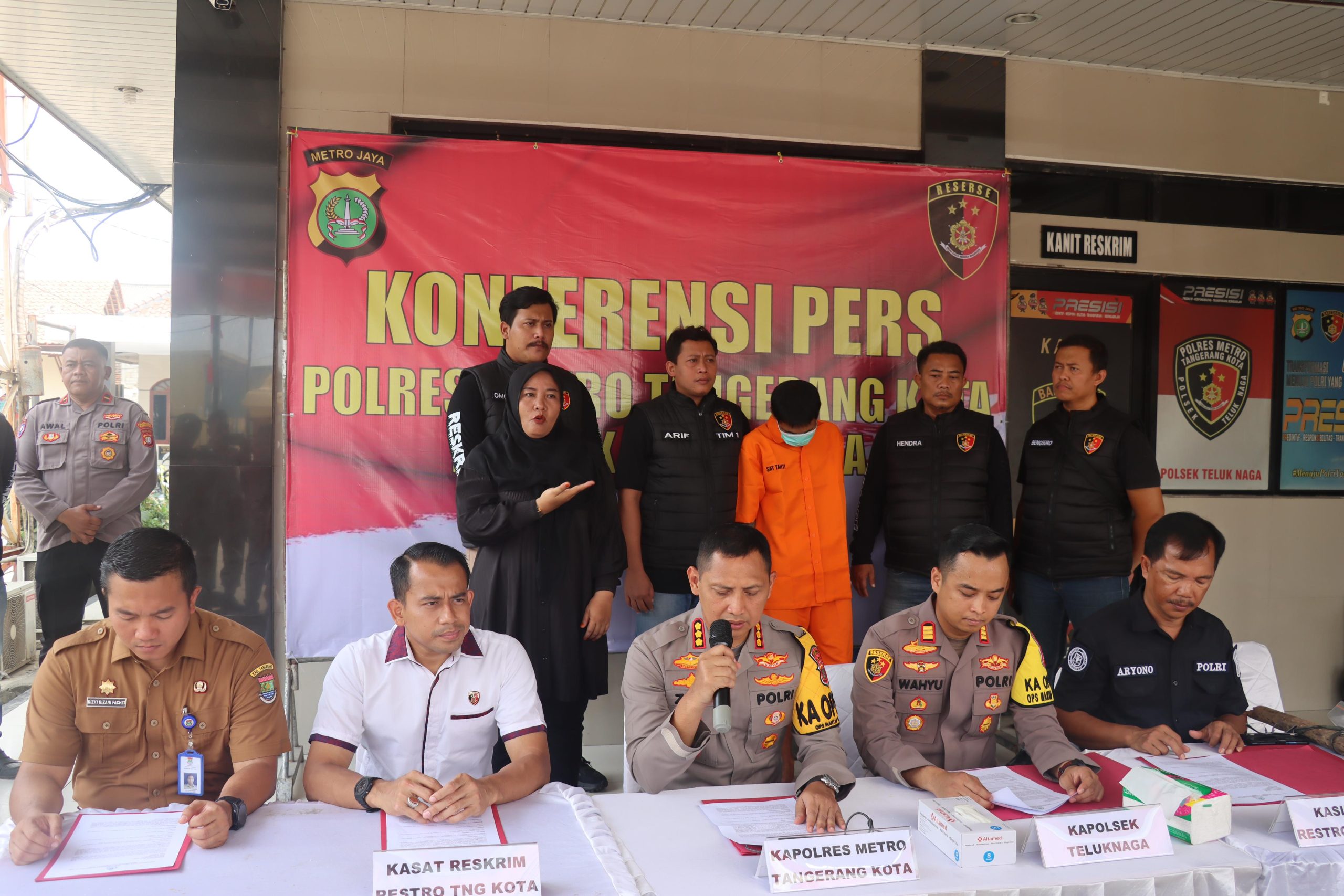 Petani Sakit Hati Bunuh Petani di Teluknaga Terancam 15 Tahun Penjara