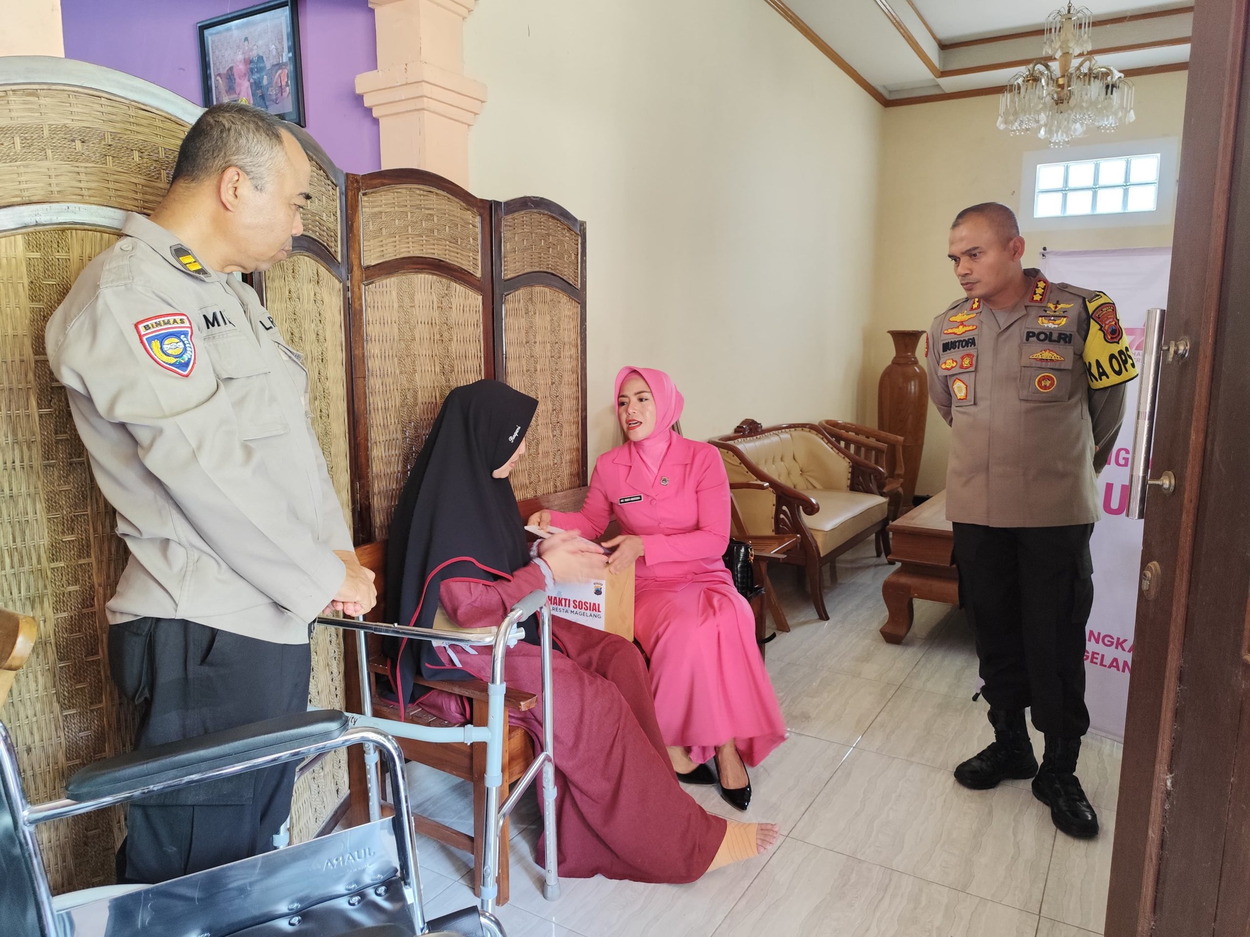 Peduli Kesehatan, Kapolresta Magelang Laksanakan Bakti Kesehatan