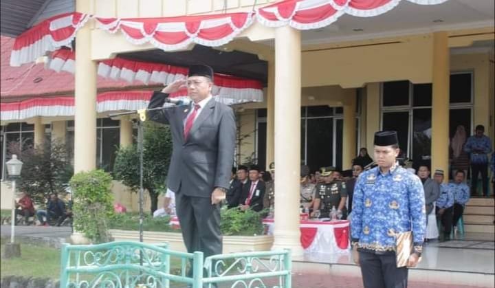Pemkab Aceh Singkil Menggelar Upacara Dalam Rangka Peringatan Hardikdas Ke 65 Tahun 2024