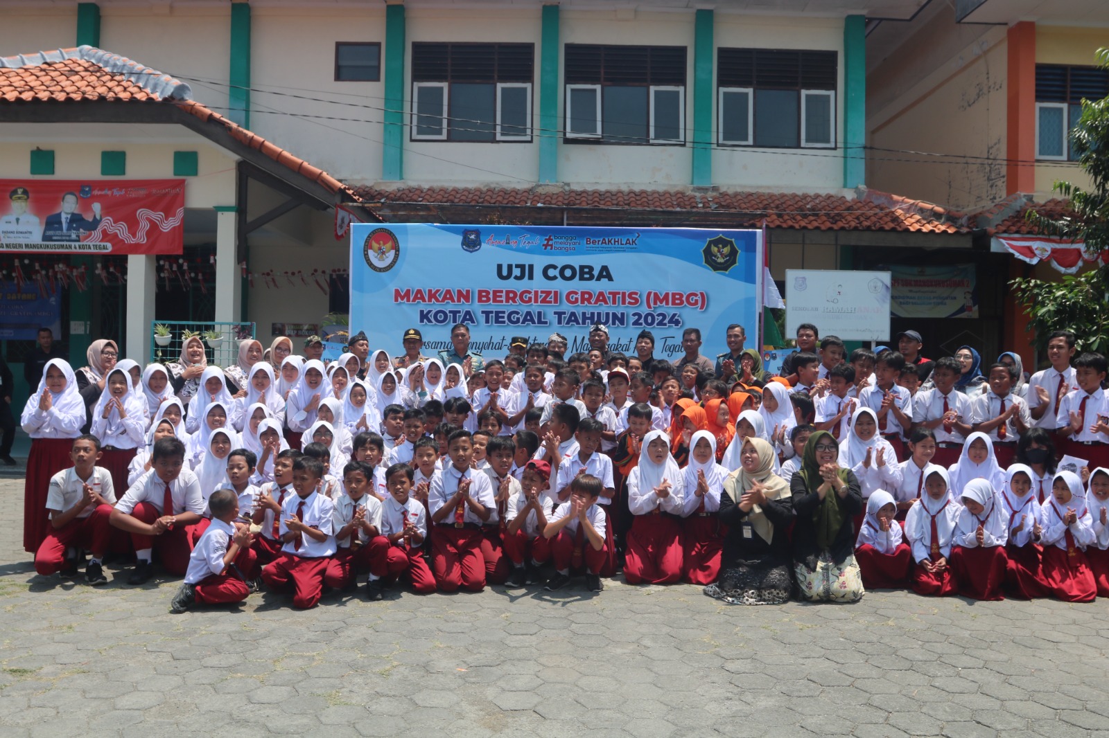 Enam SD di Kota Tegal Gelar Gladi MBG 