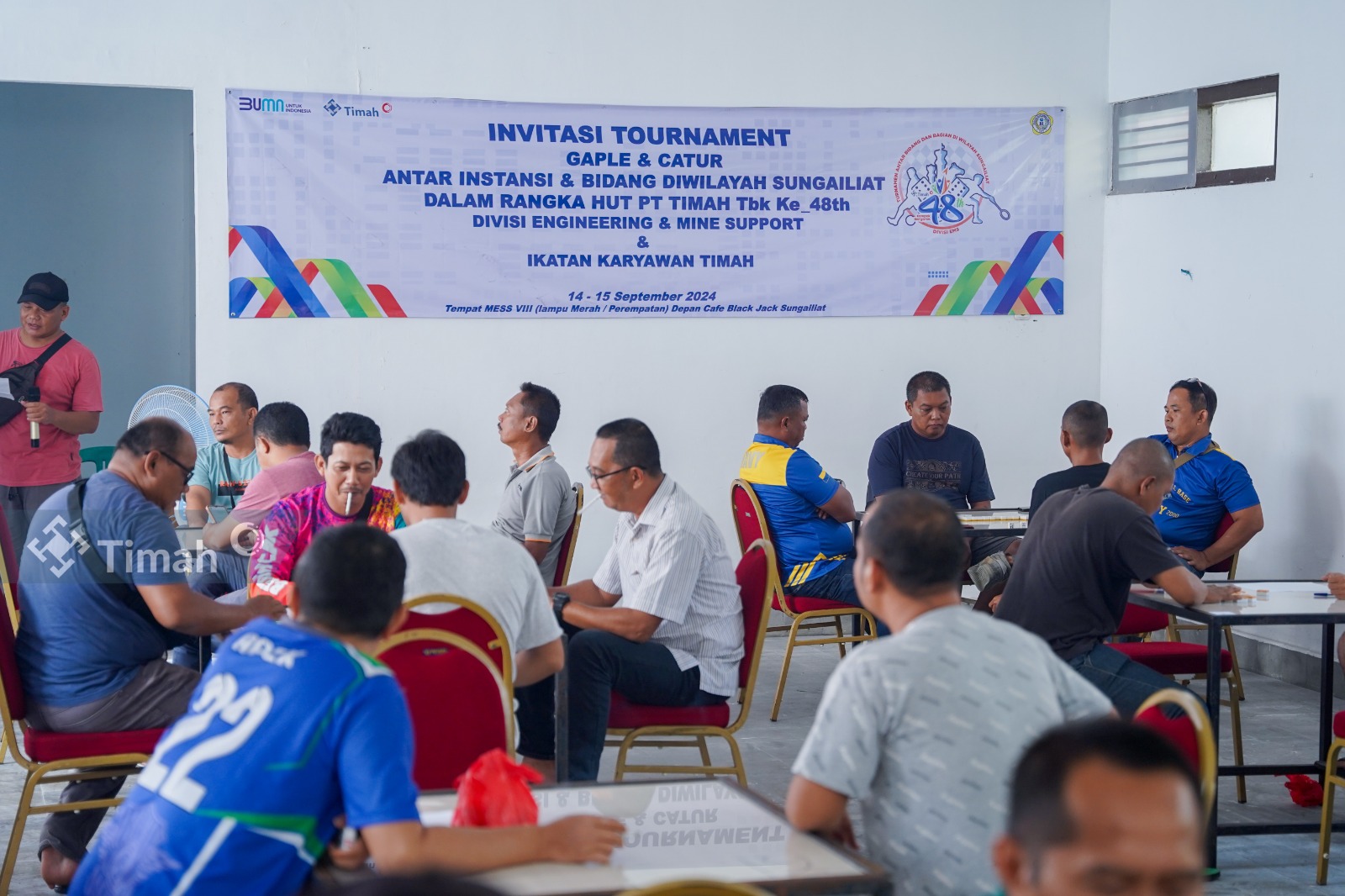 Turnamen Gaple dan Catur PT Timah, Ajang Kolaborasi Stakeholder di Sungailiat