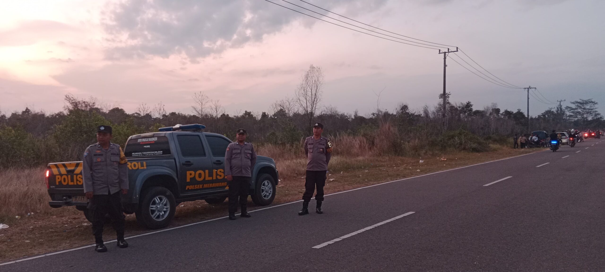 Cegah Balap Liar, Polsek Merawang Tingkatkan Patroli