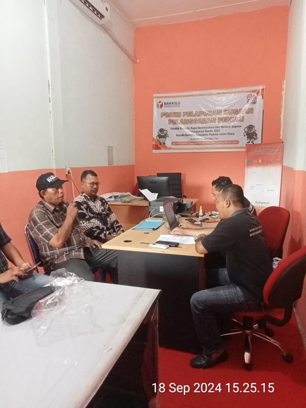 Tim “HARAPAN” Laporkan Dugaan Pelanggaran Pemilu Ke Bawaslu 