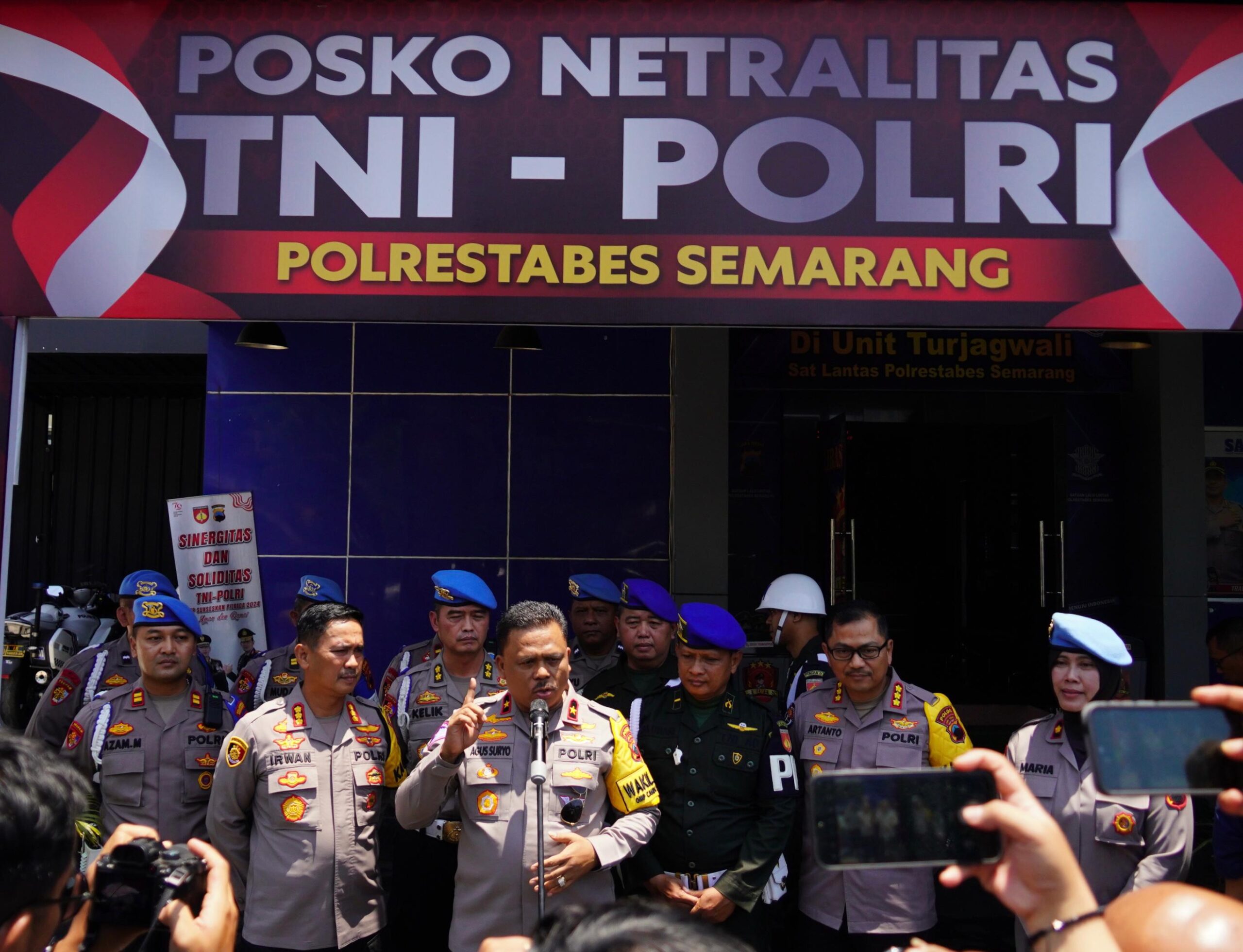Waka Polda Jateng Himbau Masyarakat Berani Lapor Bila Ada TNI Polri Tidak Netral Selama Pilkada