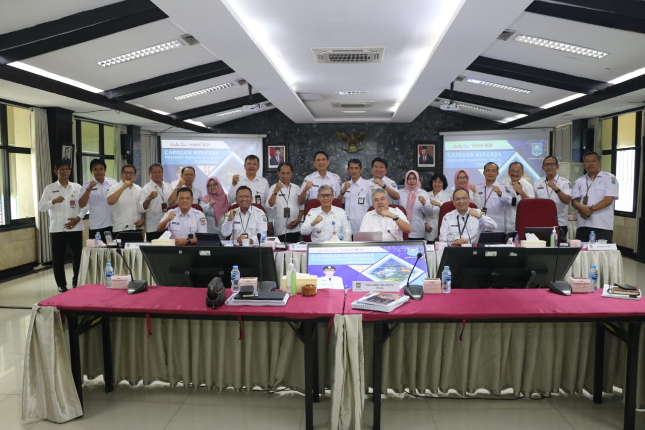 Evaluasi Kinerja Penjabat Kepala Daerah Triwulan II, Penjabat Wali Kota Tegal Paparkan Lima Indikator Prioritas