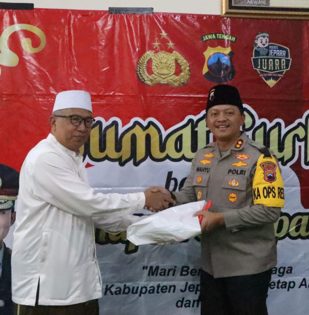 Lewat Jumat Curhat, Polres Jepara Kampanyekan Pilkada Damai 