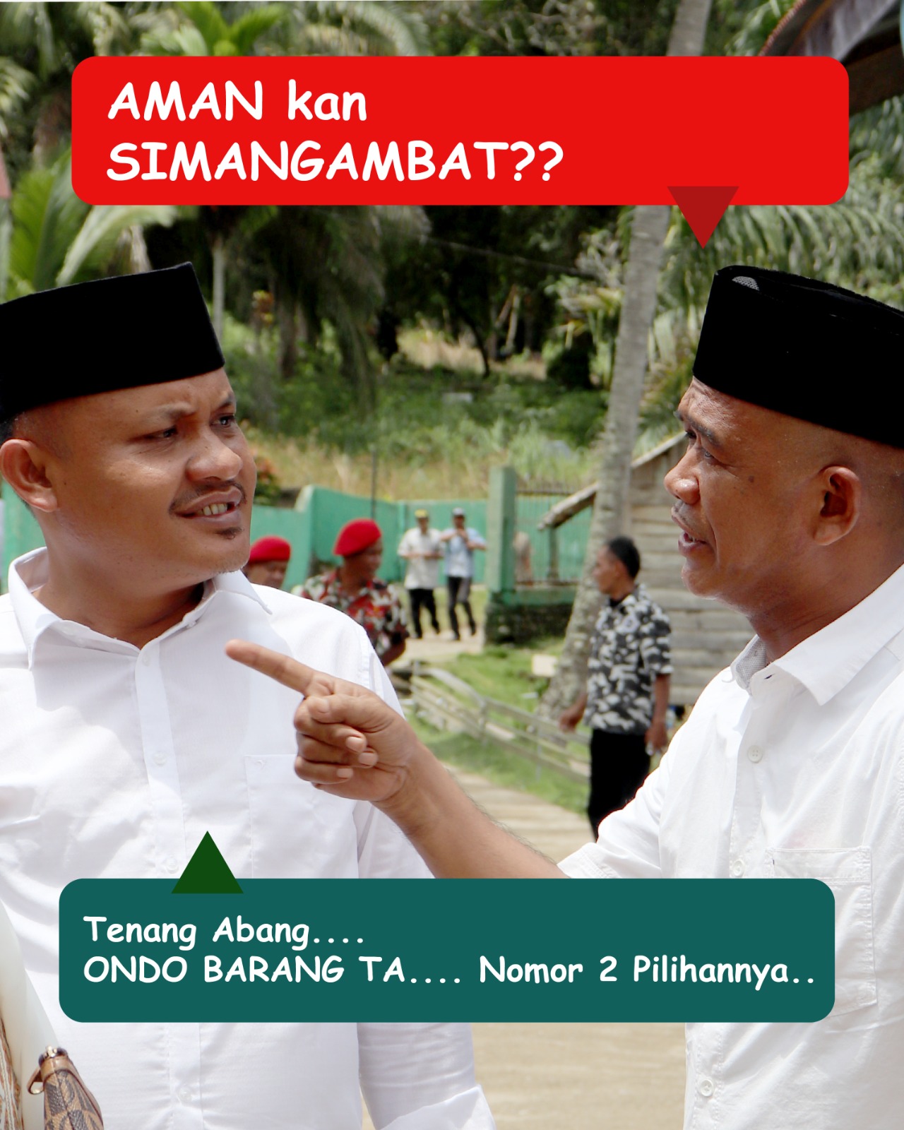 Terciduk Duduk Bersama Paslon “HARAPAN” RCM, Calon Wakil Bupati Paluta No Urut 3 M.Yusuf Pasaribu Di Duga Tinggalkan Hariro Harahap??