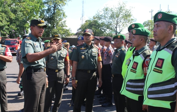 Pesan Dandim 0830/Surabaya Utara, Agar Pasukan Pengamanan VVIP Jangan Lengah
