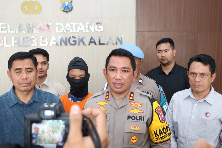 Polres Bangkalan Amankan Mahasiswa Aniaya Kekasihnya di Madura