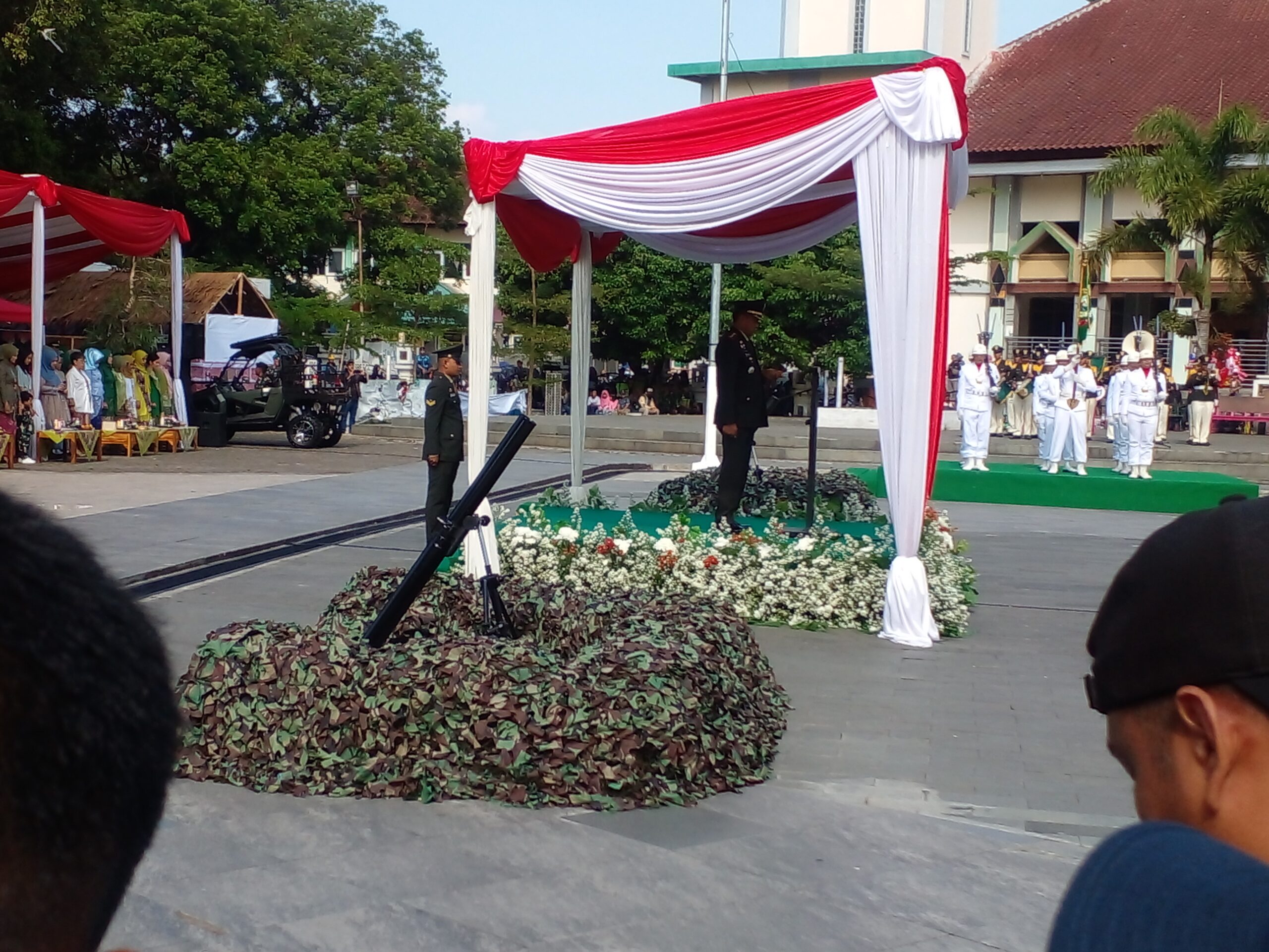 Korem 062/tarumanegara Gelar Upacara Peringatan HUT TNI Ke-79 Mengusung Tema TNI Modern Bersama Rakyat Siap mengawal Suksesi Kepemimpinan Nasional Untuk Indonesia Maju