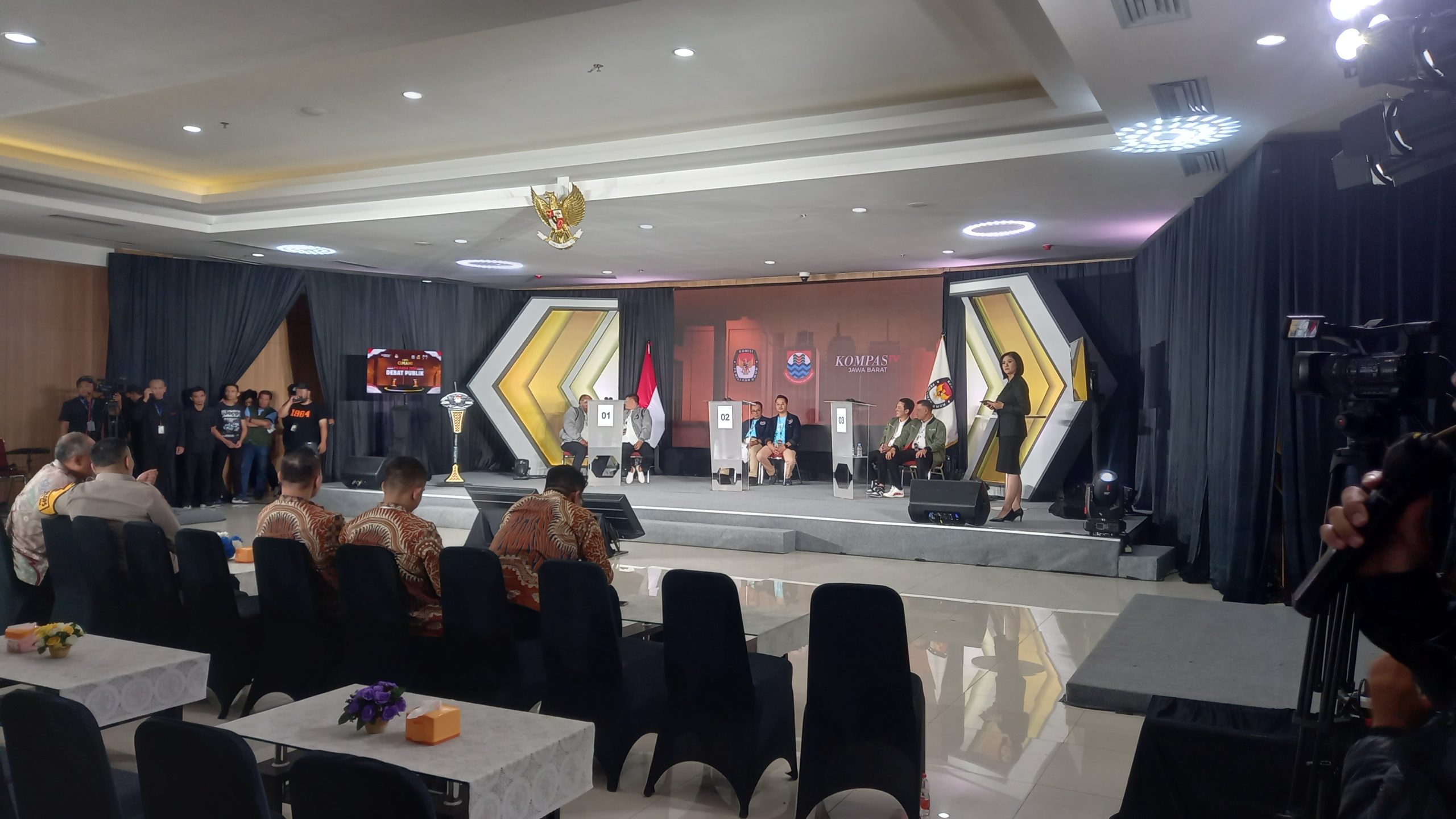 KPU Kota Cimahi Gelar Debat Terbuka, Para Paslon Sasar Program Lanjutan